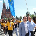 ŚDM 2016 - Marsz przez Rybnik