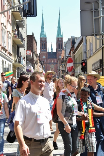 ŚDM 2016 - Marsz przez Rybnik