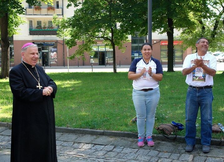 Młodzież z Hondurasu w Gliwicach