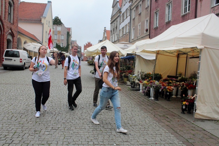 Pielgrzymi ŚDM w Olsztynie