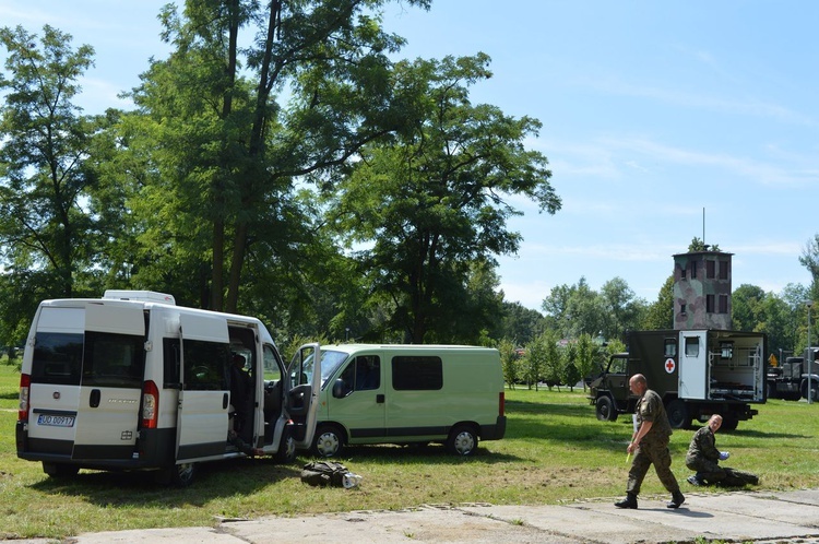 Pokaz służb zabezpieczających ŚDM