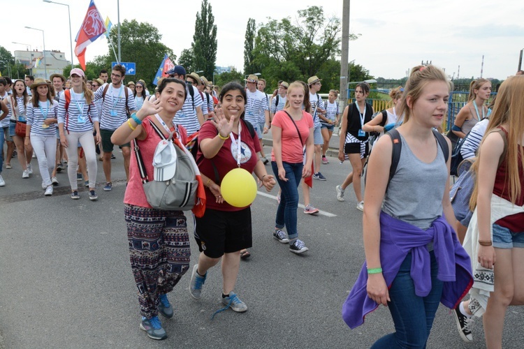 Marsz młodego Kościoła przez Opole