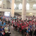 Eucharystia z widokiem na stadion