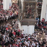 Msza św. w bazylice Mariackiej