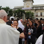 Msza św. na Starym Rynku w Łowiczu