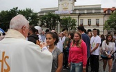 Msza św. na Starym Rynku w Łowiczu