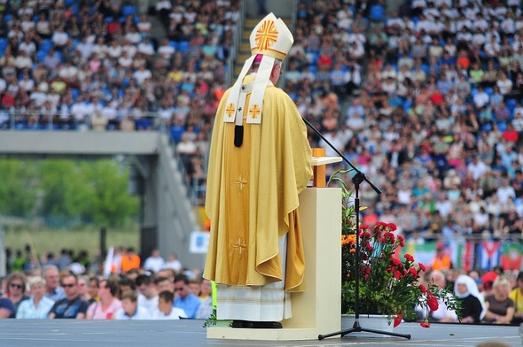 Homilia abp. Budzika na Arenie Lublin