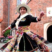 Pielgrzymi z Boliwii opowiadali o Kościele w swojej ojczyźnie i prezentowali swoje tańce, m.in. w Rokitnie i zielonogórskiej konkatedrze.