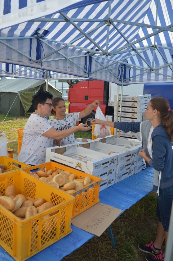 Pobudka i odprawa w Miasteczku Łowickim