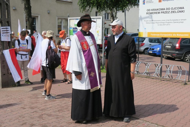 Piesi pielgrzymi z archidiecezji gdańskiej już w Krakowie