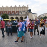 Piesi pielgrzymi z archidiecezji gdańskiej już w Krakowie