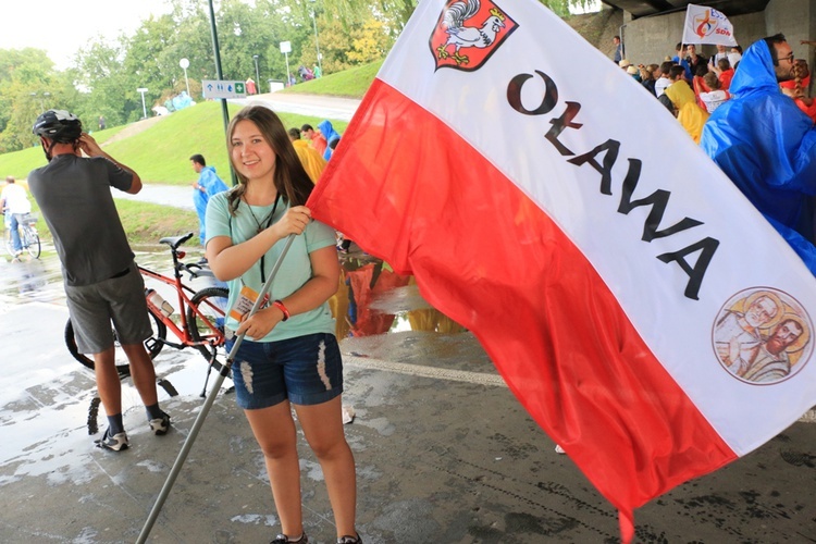 Oławianie na Światowych Dniach Młodzieży w Krakowie