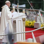 Franciszek u stóp Maryi