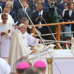 Franciszek u stóp Maryi