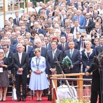 Franciszek u stóp Maryi