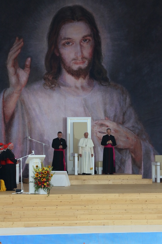 Papież z młodymi na krakowskich błoniach!