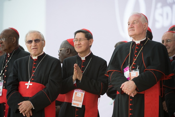 Ze świętymi i Franciszkiem na Błoniach