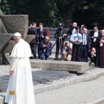 Wizyta papieża Franciszka w Birkenau