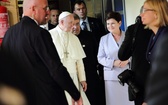 Papież Franciszek z wizytą w USD w Prokocimiu