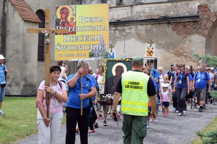 Pielgrzymka do Częstochowy - początek