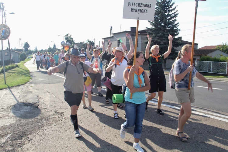 71. Pielgrzymka Rybnicka - grupa pszowska - dzień przed