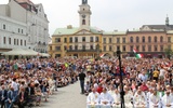 Pożegnalna Eucharystia na Rynku w Cieszynie - z udziałem pielgrzymów i ich gospodarzy