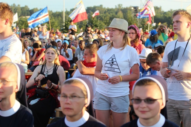 Modliliśmy się z papieżem na Campus Misericordiae