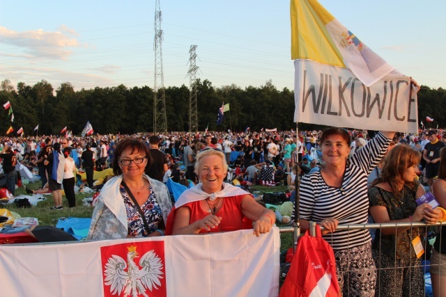 Modliliśmy się z papieżem na Campus Misericordiae