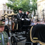 Kondukt żałobny kard. Macharskiego - 2 cz.