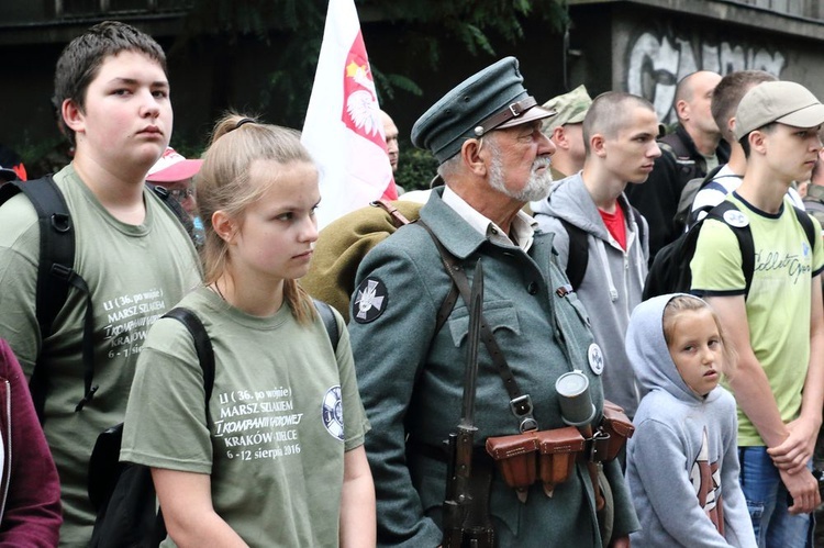 Wymarsz 51. Marszu szlakiem I Kompanii Kadrowej