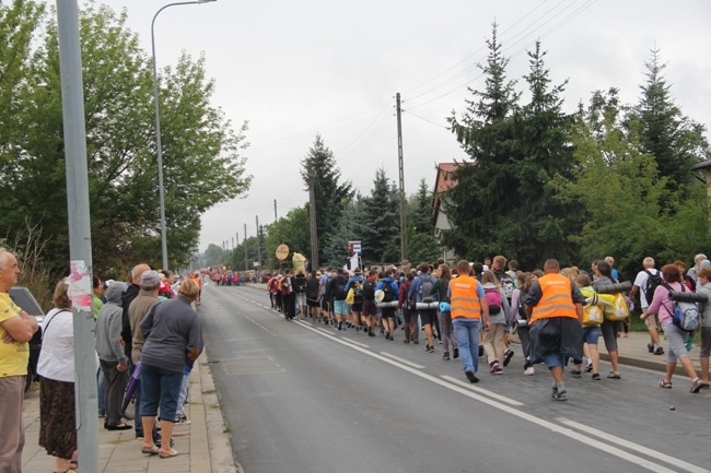 Pielgrzymi już szlaku