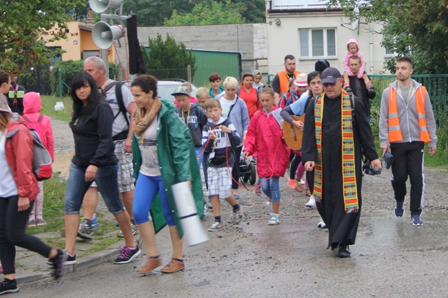 Pielgrzymi już szlaku