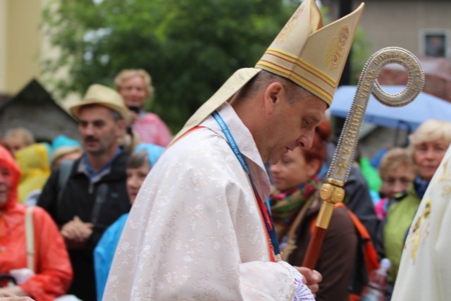 Msza Święta na rozpoczęcie 25. pielgrzymki diecezjalnej na Jasną Górę