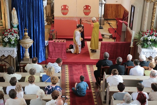 Przedstawienie o św. Filomenie w Gniechowicach