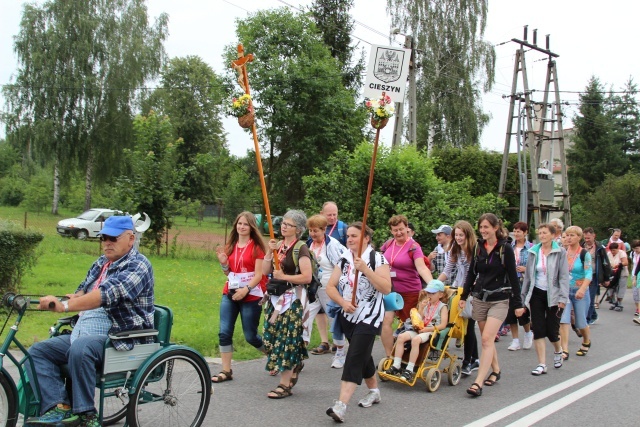 25. Pielgrzymka Cieszyńska w drodze na Jasną Górę