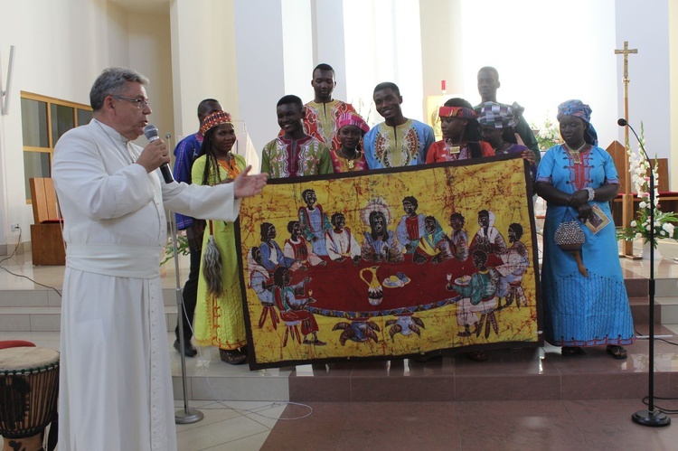 Claret Gospel w Sośnicy