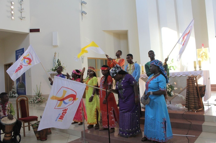 Claret Gospel w Sośnicy