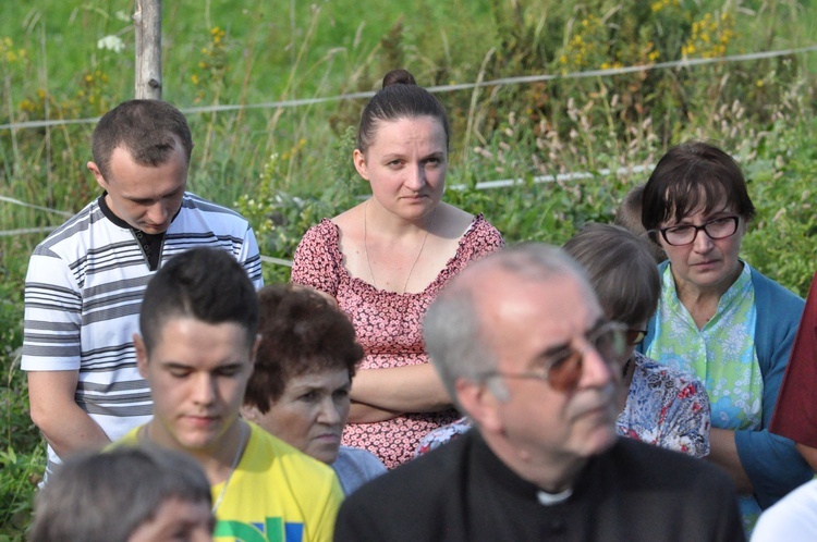 Różaniec trzeźwych w Kamionce Wielkiej