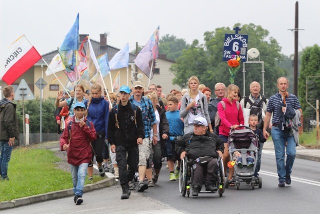 Pątnicy jasnogórscy w Pisarzowicach i Wilamowicach