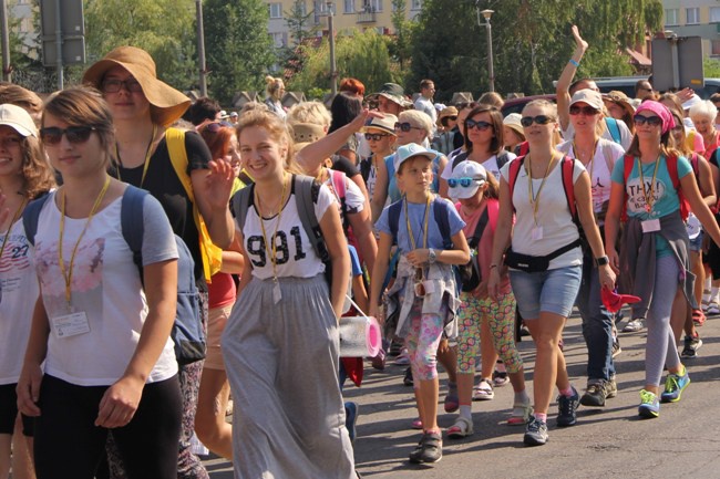 Pielgrzymi wyruszyli z Opoczna