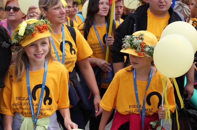 25. Piesza Pielgrzymka Diecezji Bielsko-Żywieckiej - już na Jasnej Górze