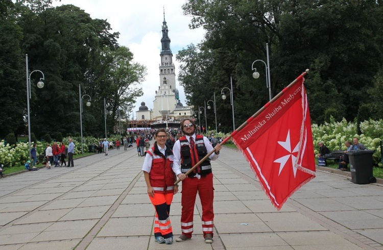 Maltańczycy na służbie 25. Jubileuszowej Pielgrzymki na Jasną Górę