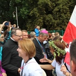 Powitanie 30. Pieszej Pielgrzymki Andrychowskiej na Jasnej Górze