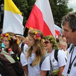 Powitanie 30. Pieszej Pielgrzymki Andrychowskiej na Jasnej Górze