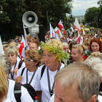 Powitanie 30. Pieszej Pielgrzymki Andrychowskiej na Jasnej Górze