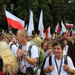 Powitanie 30. Pieszej Pielgrzymki Andrychowskiej na Jasnej Górze