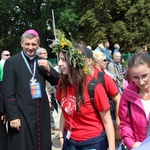 Powitanie 25. Pieszej Pielgrzymki Cieszyńskiej na Jasnej Górze