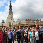 Powitanie 25. Pieszej Pielgrzymki Cieszyńskiej na Jasnej Górze