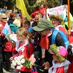 Powitanie 25. Pieszej Pielgrzymki Cieszyńskiej na Jasnej Górze