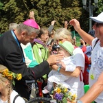 Powitanie 15. Pieszej Pielgrzymki Czechowickiej na Jasnej Górze